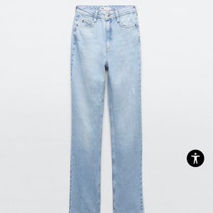 NEW! Zara High Rise Slim Flare Jeans